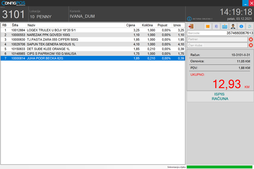 Integrated retail facility management application